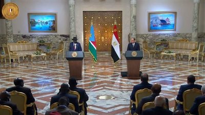 الرئيس السيسي: مصر ستظل سندًا قويًا للأشقاء في جنوب السودان