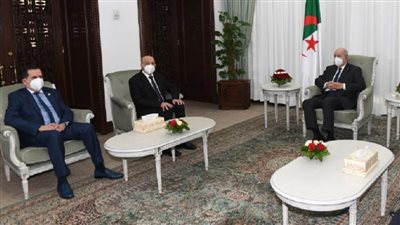 الرئيس الجزائري يستقبل رئيس مجلس النواب الليبي