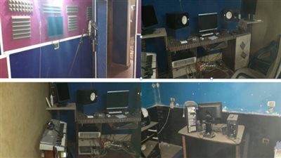 ضبط متهم يدير استوديو تسجيل صوتي دون ترخيص بالجيزة 