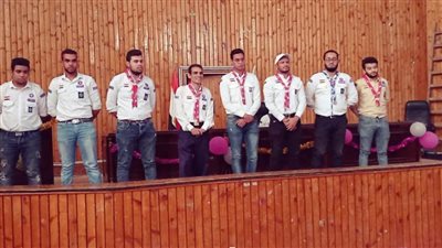 جامعة سوهاج تختتم فعاليات الدورة الكشفية لتأهيل جوالي وجوالات عشائر الكليات 