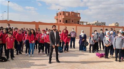 نصر أكتوبر في طابور الصباح بجميع مدارس شمال سيناء