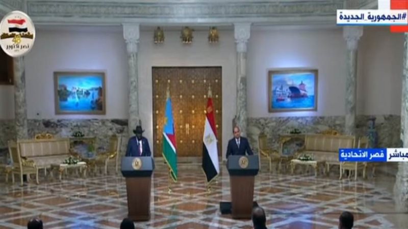 جانب من المؤتمر الصحفي