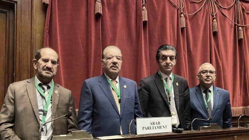 وفد البرلمان العربي
