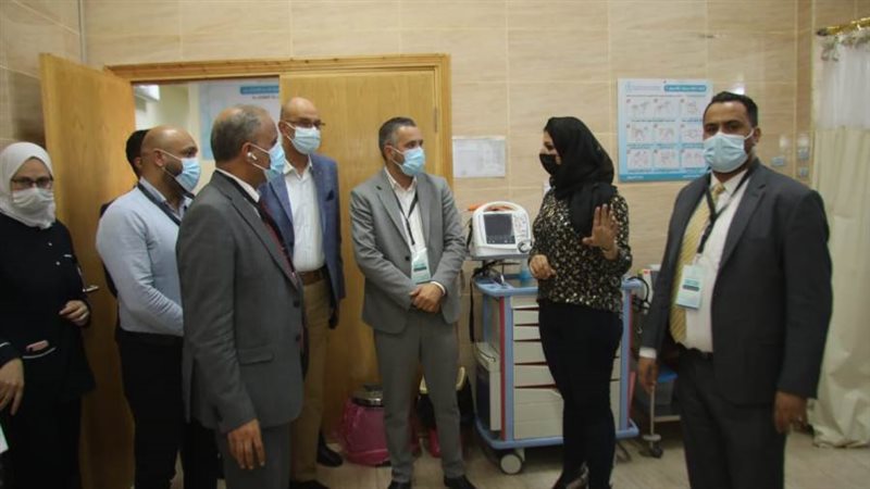 زيارة وفد ليبي لمنشآت