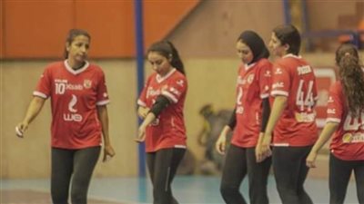 سيدات يد الأهلي يكتسحن سيدات اتحاد الشرطة بالدوري 