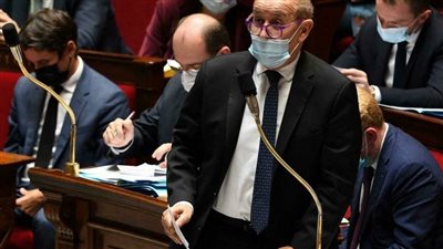 وزير الخارجية الفرنسي جان إيف لودريان يؤكد على 