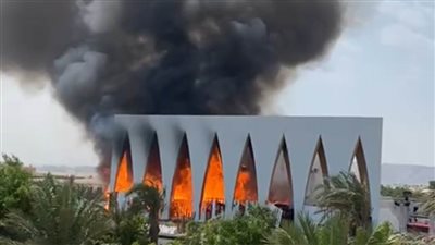 السيطرة على حريق مهرجان الجونة ولا خسائر في الأرواح 