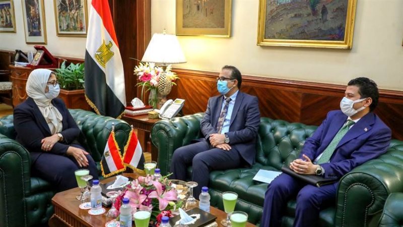 وزيرا الصحة المصري