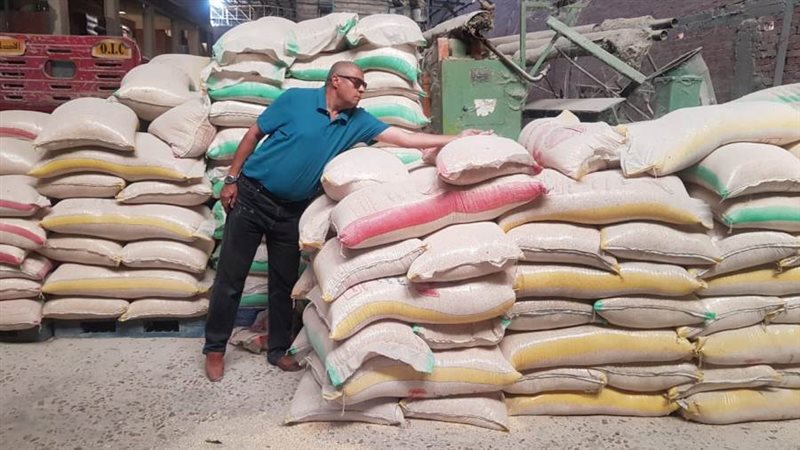 جانب من مضبوطات الأعلاف