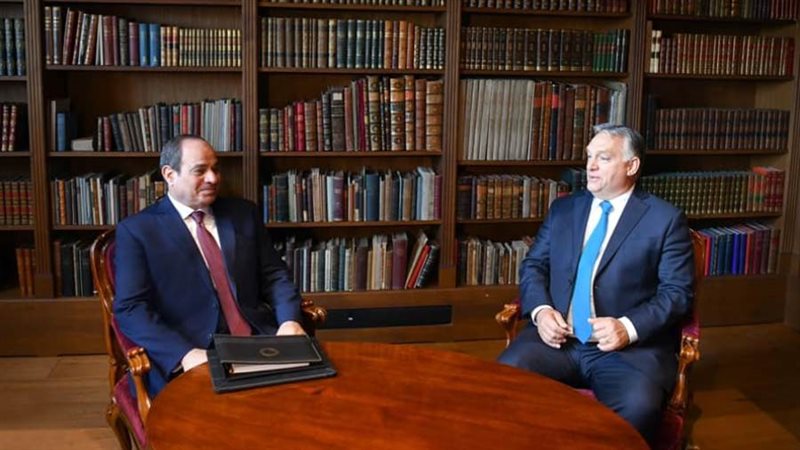 مباحثات الرئيس السيسي