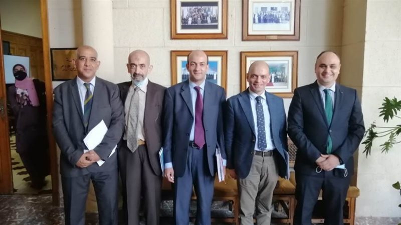 صورة للوفد المصري