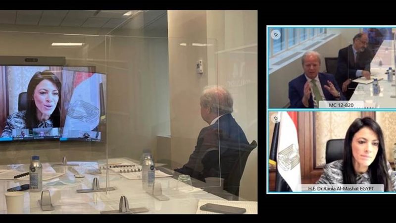 وزيرة التعاون الدولي