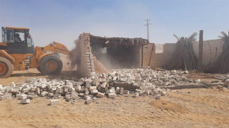 جانب من حملة الإزالات