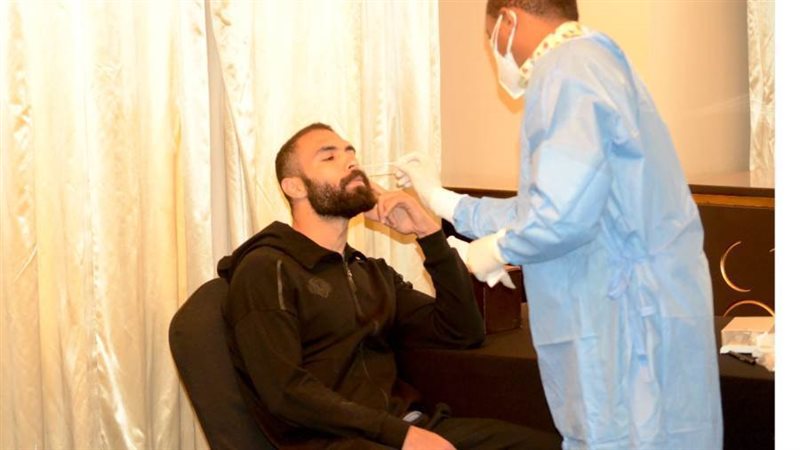 مسحة طبية لبعثة الزمالك