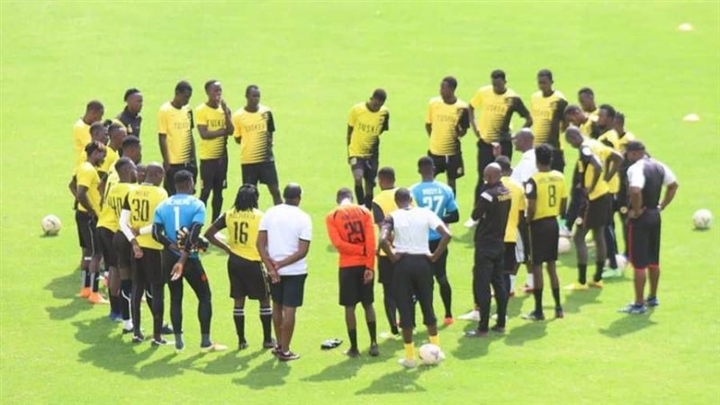 توسكر يؤدي مرانه