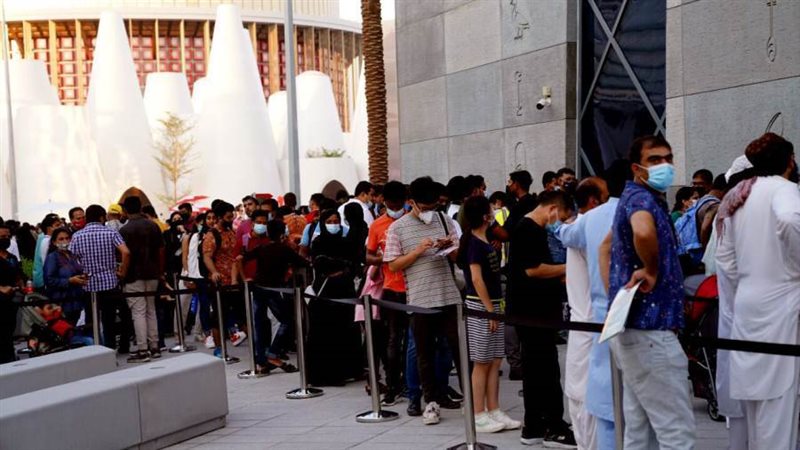 زحام شديد على الجناح