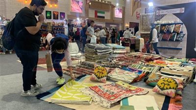 إقبال كبير على جناح منتجات التمكين الاقتصادي 