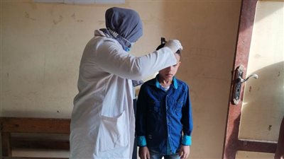  بدء تنفيذ أعمال المبادرة الرئاسية للكشف عن الأنيميا والتقزم بمدارس المنيا