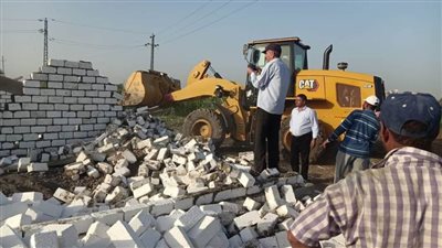 إزالة 32 حالة تعدٍ على المجاري المائية والأراضي الزراعية بالبحيرة 