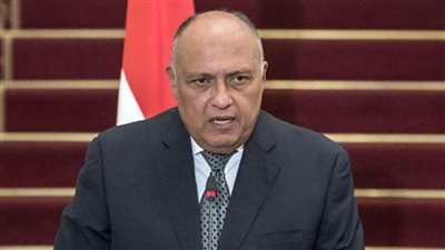 شكري يبحث مع وزير الدولة البريطاني للشرق الأوسط العلاقات الثنائية والقضايا الإقليمية