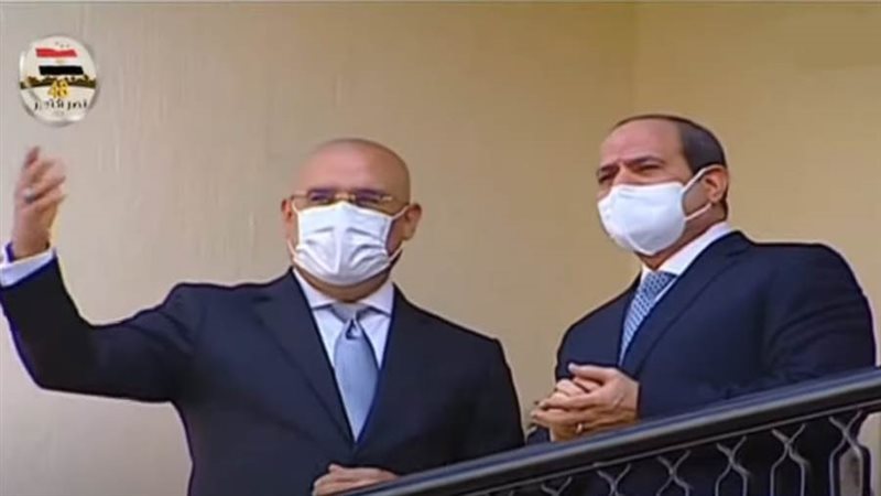 خلال افتتاح الرئيس