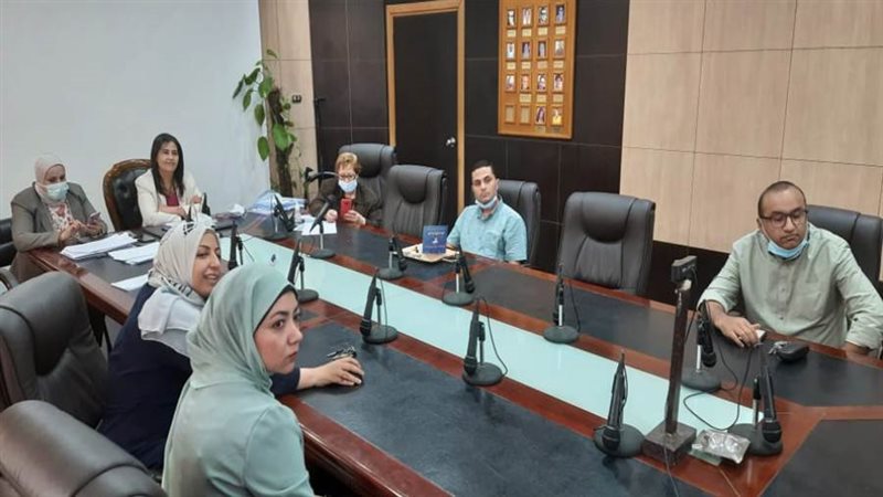 د. هويدا مصطفى وأعضاء