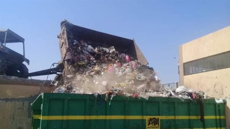 نقل القمامة ورفع