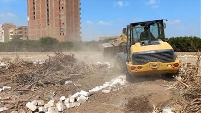 إزالة 66 حالة تعد على الأراضي أملاك الدولة بمحافظة الأقصر