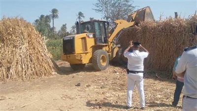 إزالة 20 حالة تعد على أملاك الري بمركزي قنا وفرشوط ضمن المرحلة الثانية للموجة 18