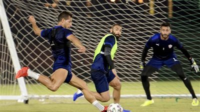 مران الزمالك.. طارق حامد ينتظم في التدريبات