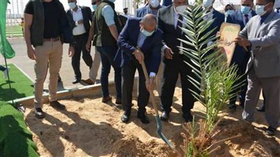 وزير التنمية المحلية يصل الوادي الجديد للمشاركة في الملتقى التسويقي المصري للتمور