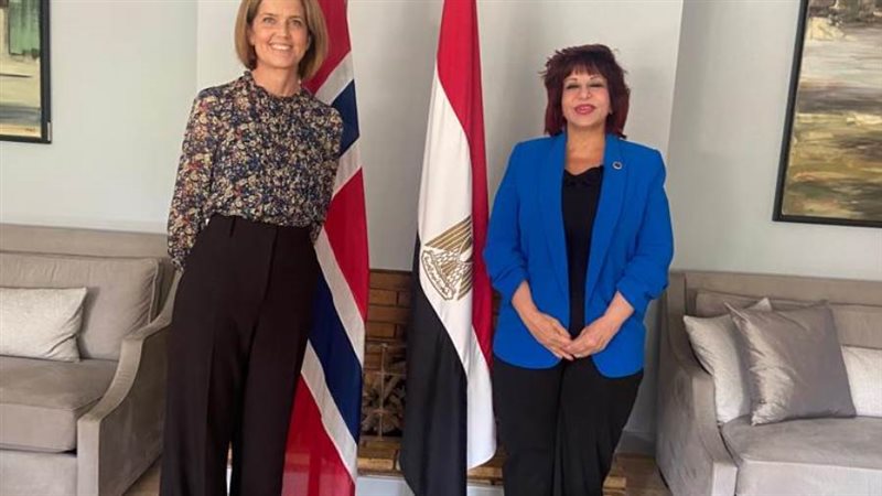 لقاء سفيرة النرويج