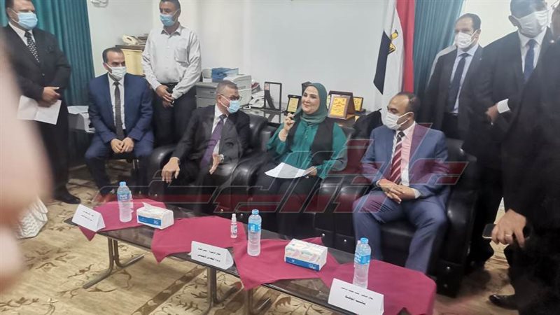 وزيرة التضامن مع