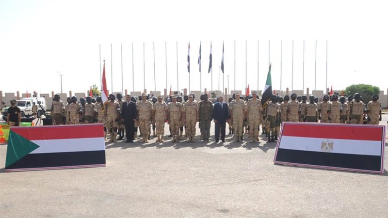 فعاليات التدريب المصري