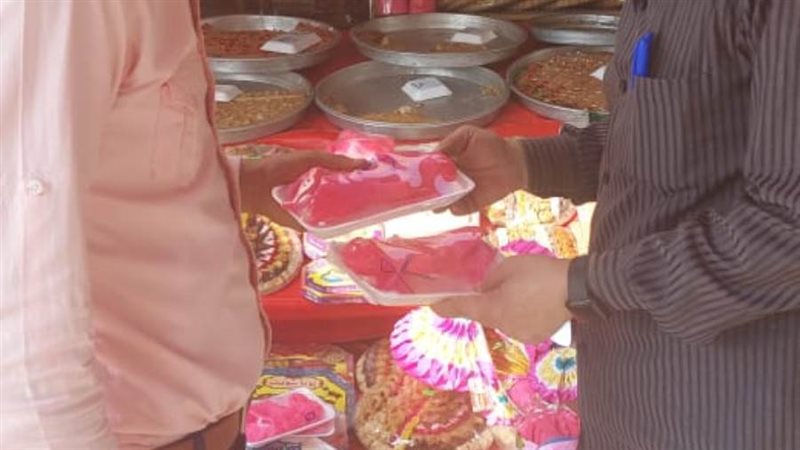 جانب من الحملة التموينية