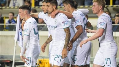 فوز مانشستر سيتى على كلوب بروج 5 - 1