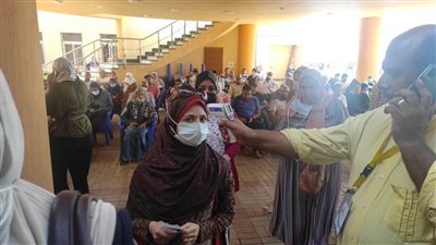 ٢٨٠ عضوا تلقوا لقاح فيروس كورونا فى المرحلة الرابعة بنقابة المهندسين بالإسكندرية