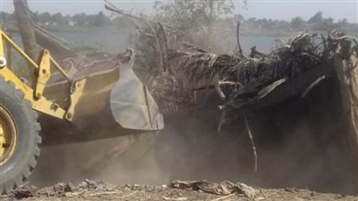 إزالة 411 حالة تعد ضمن المرحلة الثانية من الموجة الـ 18 ببني سويف