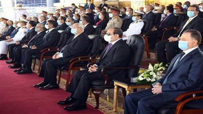 حضور الرئيس السيسي حفل تخرج دفعة جديدة من طلاب كلية الشرطة