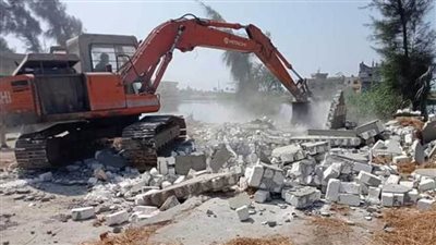 ازالة 22 حالة تعد على أراضي أملاك الدولة بمحافظة الأقصر