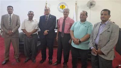 جامعة الوادي الجديد تستقبل مستشار وزير الزراعة للتحسين الوراثي