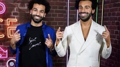 شاهد.. تمثال محمد صلاح بالشمع في متحف توسو