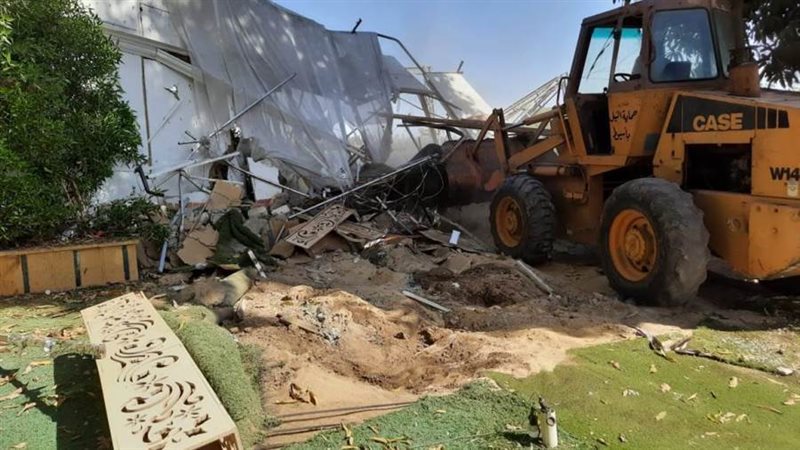 جانب من حملة الإزالات