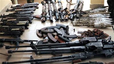 العثور على أسلحة وقنابل في مخبأ جنوبي جنوب أفريقيا