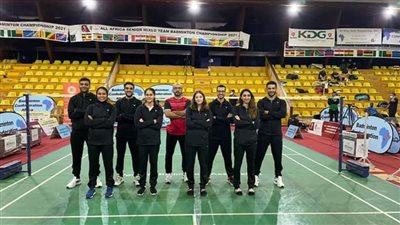 فراعنة الريشة الطائرة يتأهلون إلى نهائي بطولة إفريقيا بعد التفوق على أوغندا