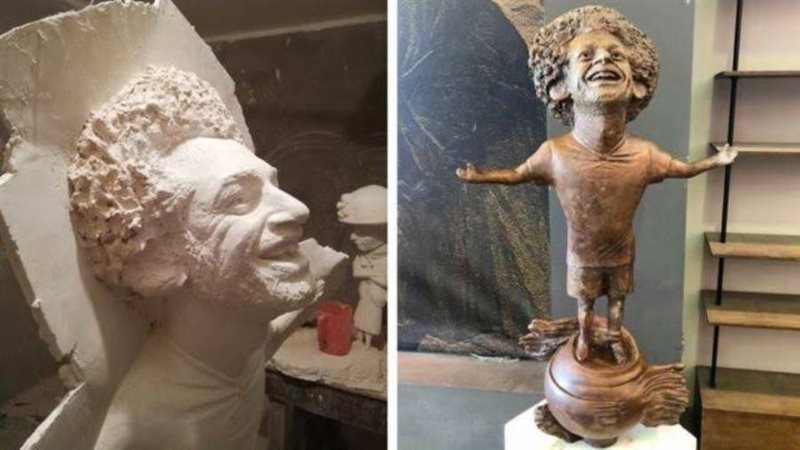 تمثال محمد صلاح