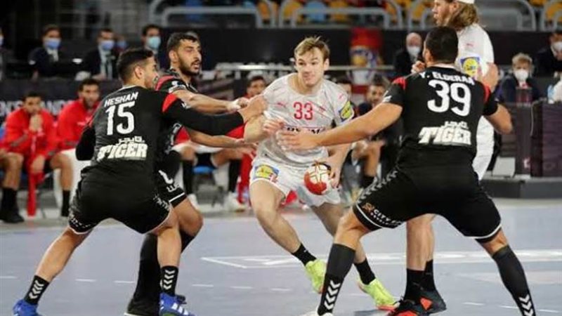 يد مصر ضد الدنمارك