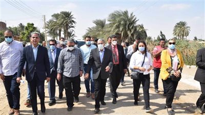  محافظ المنيا يتابع معدلات تنفيذ مشروعات 