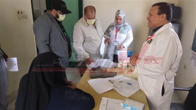 صحة كفر الشيخ تنظم قافلة طبية بقرية 