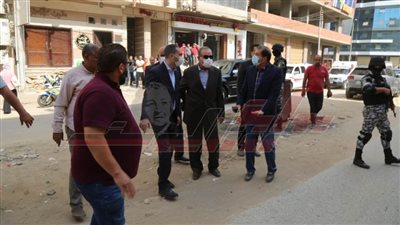 محافظ كفر الشيخ يتفقد أبراج المصنع ويتابع حملة توسعة الشوارع وتطويرها